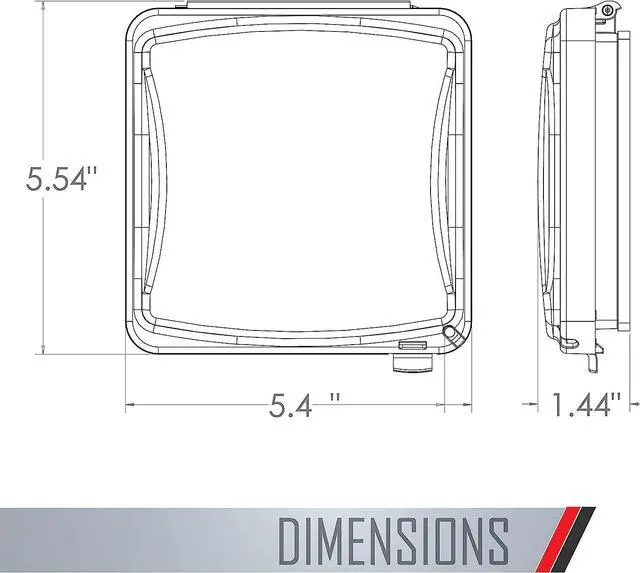 Alt view image 3 of 7 - TayMac ZTC100 Clear Plastic Low Profile Locking Thermostat Guard, Heater Guard or Thermostat Cover for Wall with Lock, Thermostat Lock Box with Key for Conservation and Home Improvement