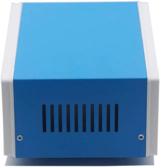 Alt view image 4 of 7 - Zulkit Electronic Enclosures Blue Metal Enclosure Project Case DIY Box Junction Case Enclosure Preventive Case 6.7 x 4.3 x 3.1 inch(170 x130x80mm)