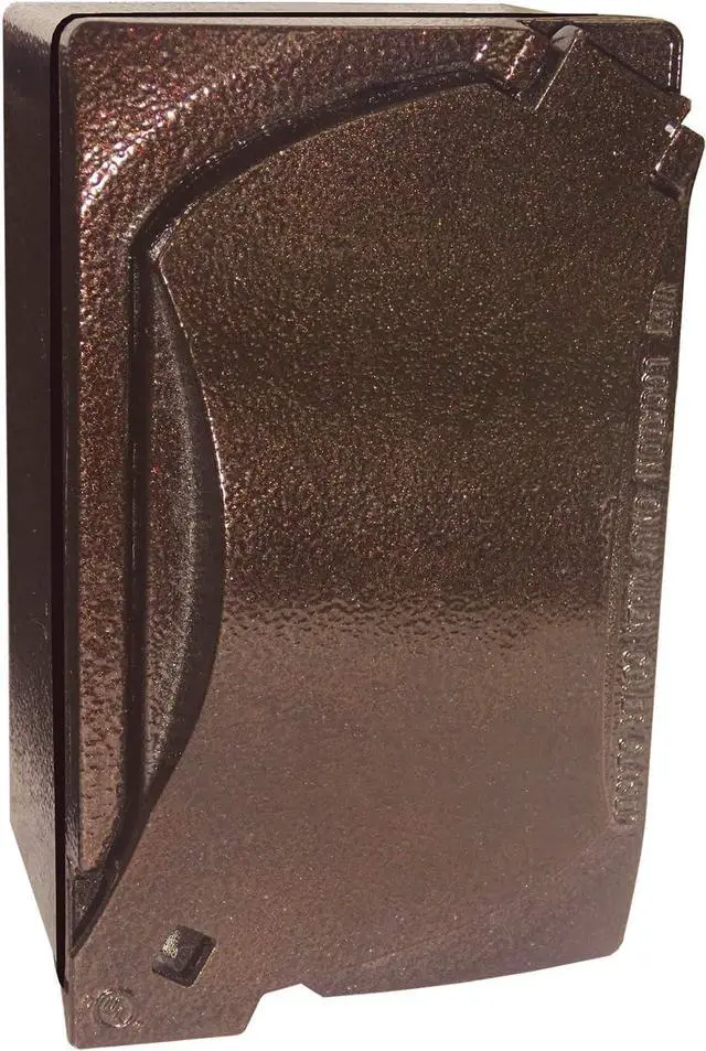Alt view image 2 of 5 - Sigma Engineered Solutions 16449ORB Weatherproof TRWR GFCI Receptacle Kit with Universal Cover, Oil Rubbed Bronze