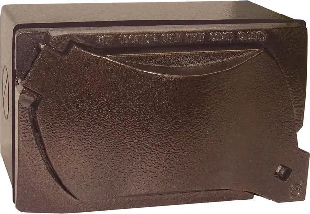 Alt view image 3 of 5 - Sigma Engineered Solutions 16449ORB Weatherproof TRWR GFCI Receptacle Kit with Universal Cover, Oil Rubbed Bronze