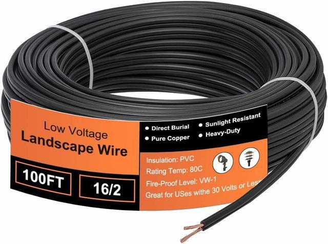 UBOORY 16/2 Low Voltage Landscape Wire 100Feet, 16 Gauge Wire 2