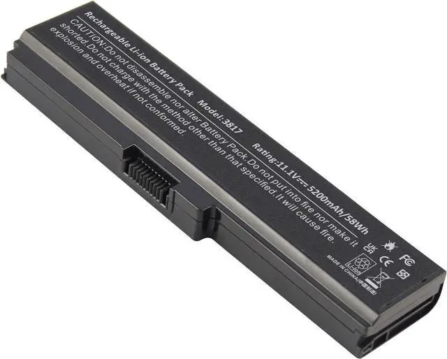 Main image of PA3817U-1BRS Battery for Toshiba Satellite L755 C655 M645 L750P L600 L675 L675D L700 L745 L750D L755D M640 P745 Series, Fit PA3818u-1BRS PA3819U-1BRS