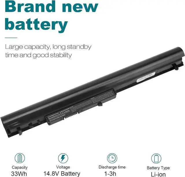 Alt view image 2 of 7 - TREE.NB New Spare 746641-001 Laptop Battery for HP OA03 OA04 740715-001 746458-421 751906-541 15-R132WM -1 Year Warranty