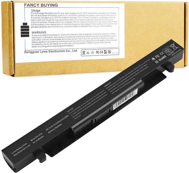 Main image of Laptop Battery for ASUS A41-X550 A450 P550 F550 k550 R510 X450 X550V A450C X550C X550A X550B X550D Y481C Y581C R510C R510J X550L X550J R510L X550CA X552E K550L K550L F550V P550C X550EA X550VX F550C