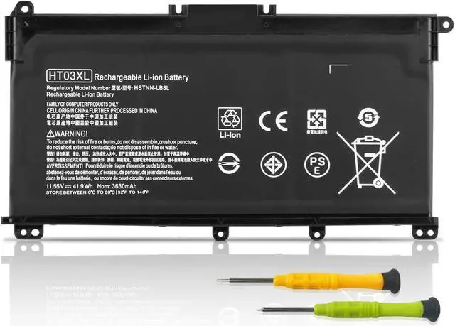 Main image of HT03XL Battery Replacement for HP Pavilion 14-CE 14-CF 14-CK 14-CM 14-DF 14-DH 14-DQ 14Q-CY 14S-CF 14S-DQ 14-FQ 15-CS 15-CW 15-DA 15-DW 14-ce0xxx 14-cf0xxx 14-cm0xxx 14-dh0xxx 14-dk0xxx 14-dq0xxx
