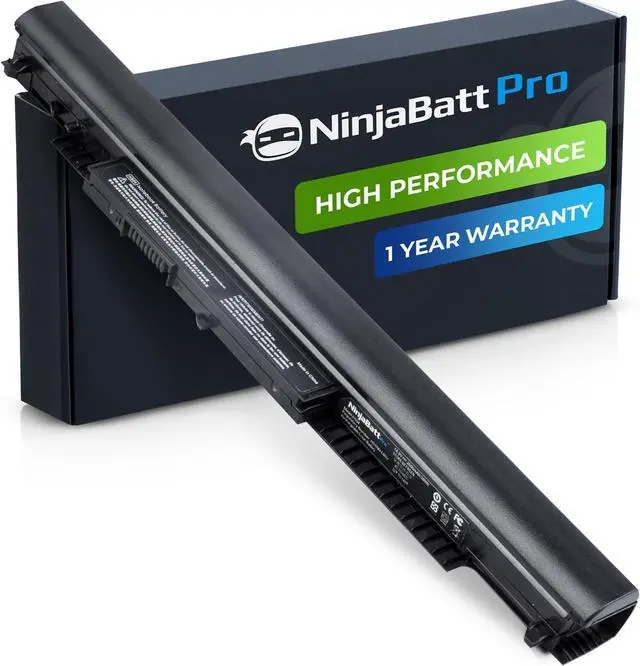 Main image of NinjaBatt Pro Battery for HP 807956-001 HS04 HS03 807957-001 807612-421 HSTNN-LB6U 255 250 G5 15-AY039WM 15-AY009DX 17-X061NR 15-BA009DX TPN-I119 15-AY041WM HSO4, Premium Cells - [4 Cells/2600mAh]