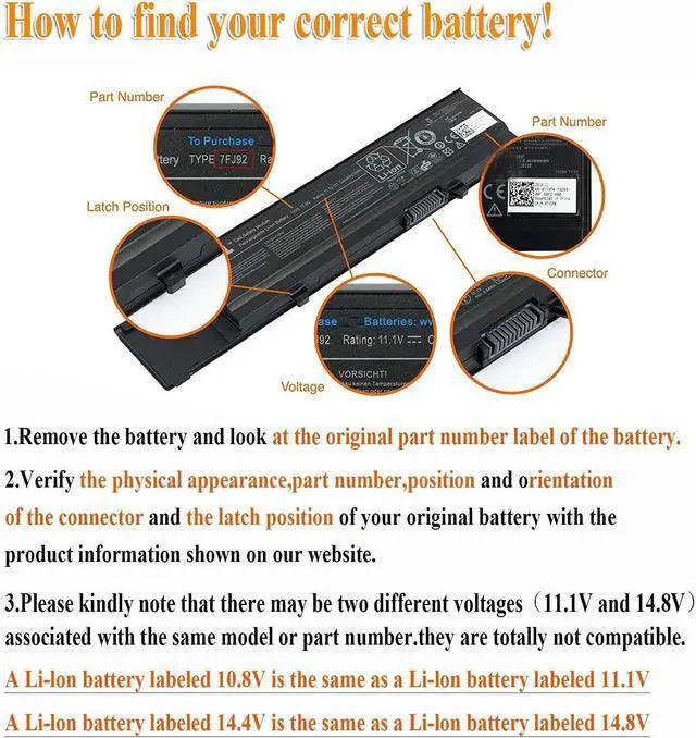 Alt view image 5 of 5 - B590 E530 E540 Laptop Battery Replacement for 0A36311 Lenovo ThinkPad E430 E431 E435 E440 E445 E531 E535 E545; P/N: 45N1048 45N1049 45N1043 45N1042