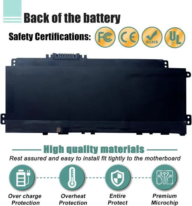 Alt view image 5 of 7 - PV03XL PP03XL Battery for HP Pavilion x360 14M-DW 14-DV 14-DW 13-BB 14-DK 15-EH Series 14m-dw0xxx dw0023dx dw1023dx dw1013dx dw0013dx dw1033dx 14-dv0xxx dw0xxx dw1xxx 13-bb0xxx L83388-421 L83393-005