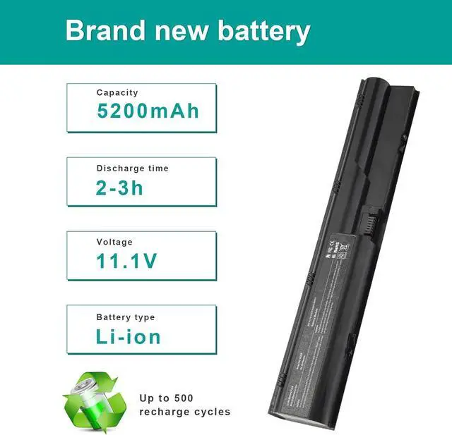 Alt view image 4 of 7 - TREE.NB Laptop Battery for HP ProBook 4330s 4331s 4430s 4431s 4530s 4535s 4435s 4436s 4440s 4441s 4446s 4540s 4545s 7420, 5200mAh/6-Cells