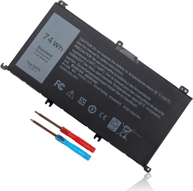 LNOCCIY 74 WH 357 F 9 Battery for Dell Inspiron 15-5576 15-5577 15 