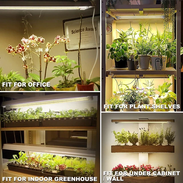 Alt view image 4 of 6 - LED Plant Grow Light Strip Full Spectrum for Indoor Plant with Timer