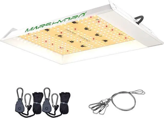 Main image of TS600 100Watt LED Grow Light 2x2ft Coverage, New Diodes Layout Full Spectrum Growing Lamps for Hydroponic Indoor Plants Seeding Veg and Bloom Greenhouse Fixtures Four for 4x4'