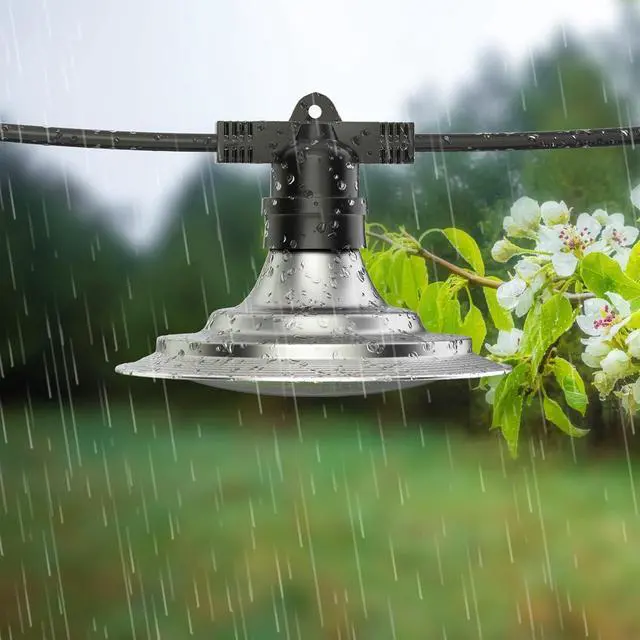 Alt view image 2 of 7 - Espird LED Grow Light Plant Growing Lamps with Timer, Outdoor Waterproof Grow Light String Grow Lights for Greenhouse, Full Spectrum Grow Light for Seeding Veg Flowers 6 Lights