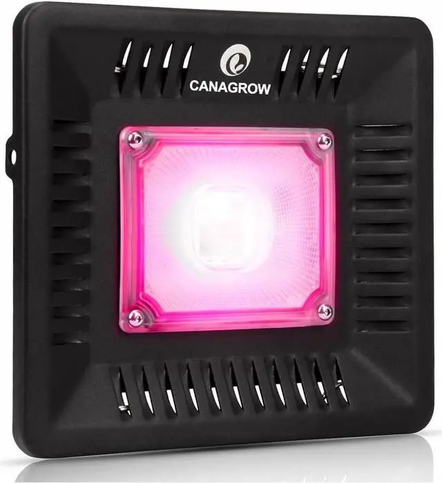 Main image of CANAGROW Full Spectrum LED Grow Lights for Indoor Plants, Waterproof COB Outdoor Grow Light, Plant Growing Lamps Refugium Light for Saltwater Aquarium, Heating Lamps for Plants Seeding, Veg, Blooming