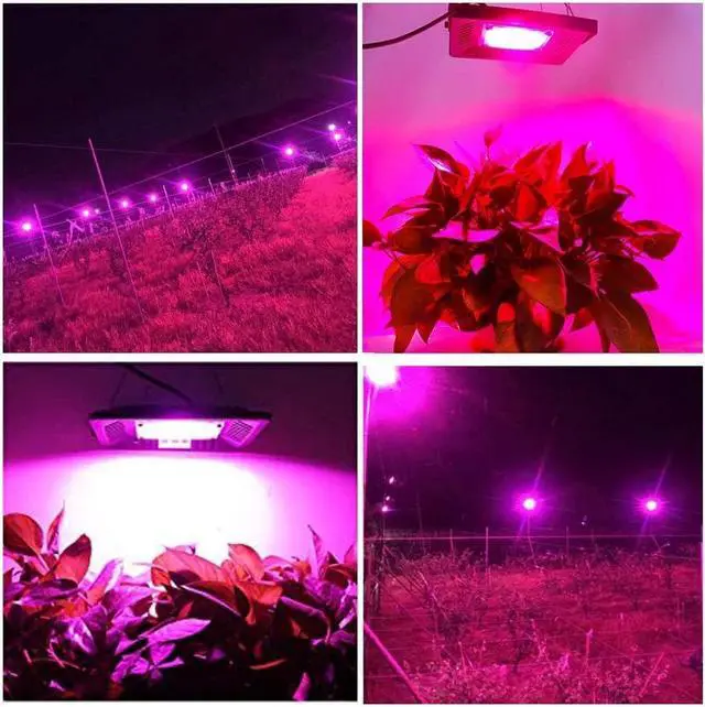 Alt view image 2 of 6 - CANAGROW Full Spectrum LED Grow Lights for Indoor Plants, Waterproof COB Outdoor Grow Light, Plant Growing Lamps Refugium Light for Saltwater Aquarium, Heating Lamps for Plants Seeding, Veg, Blooming