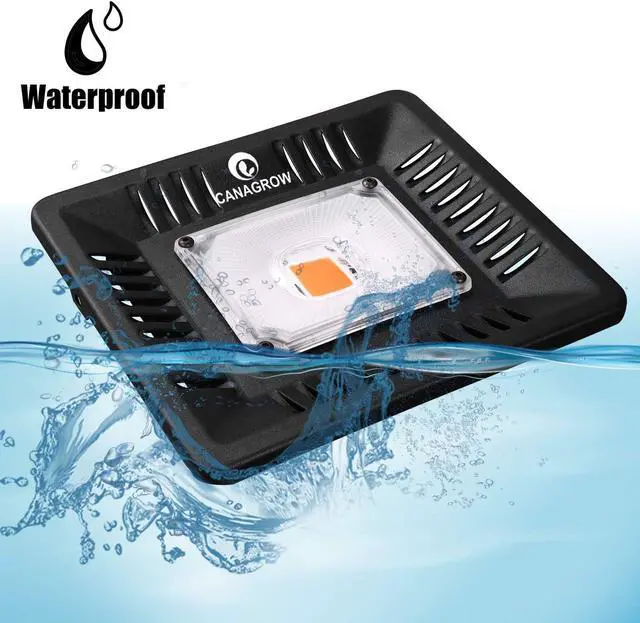 Alt view image 4 of 6 - CANAGROW Full Spectrum LED Grow Lights for Indoor Plants, Waterproof COB Outdoor Grow Light, Plant Growing Lamps Refugium Light for Saltwater Aquarium, Heating Lamps for Plants Seeding, Veg, Blooming