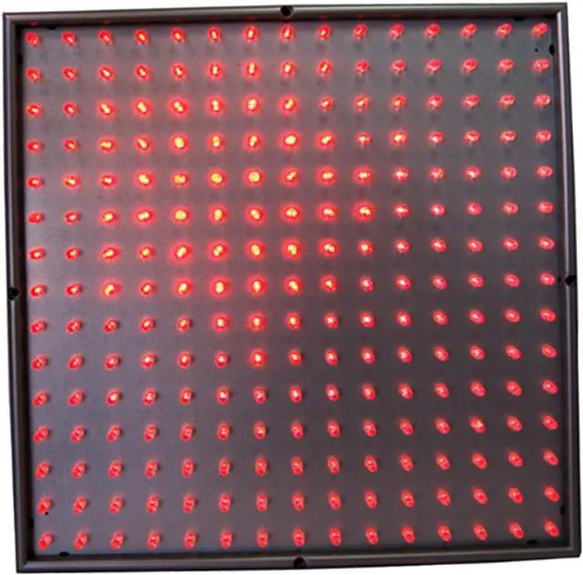 Alt view image 5 of 7 - HQRP 660 nm 14W 225 LED Pure Red Grow Light Panel for Growing Flowers Orchids, Bonsai, Hibiscus, Saffrons + Hanging Kit