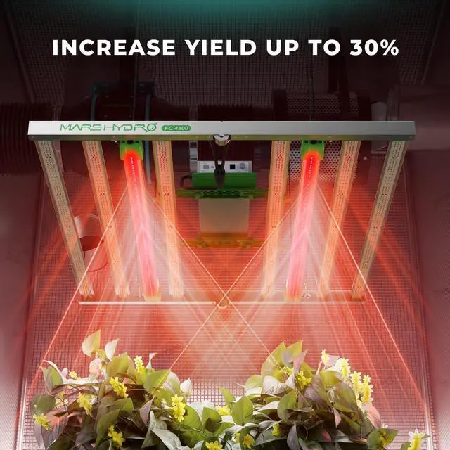 Alt view image 3 of 7 - MARS HYDRO 2024 ADLITE Red30 30W Red Led Grow Lights Bars for Indoor Plants Full Spectrum 3x2 FT Coverage Grow Light Strip
