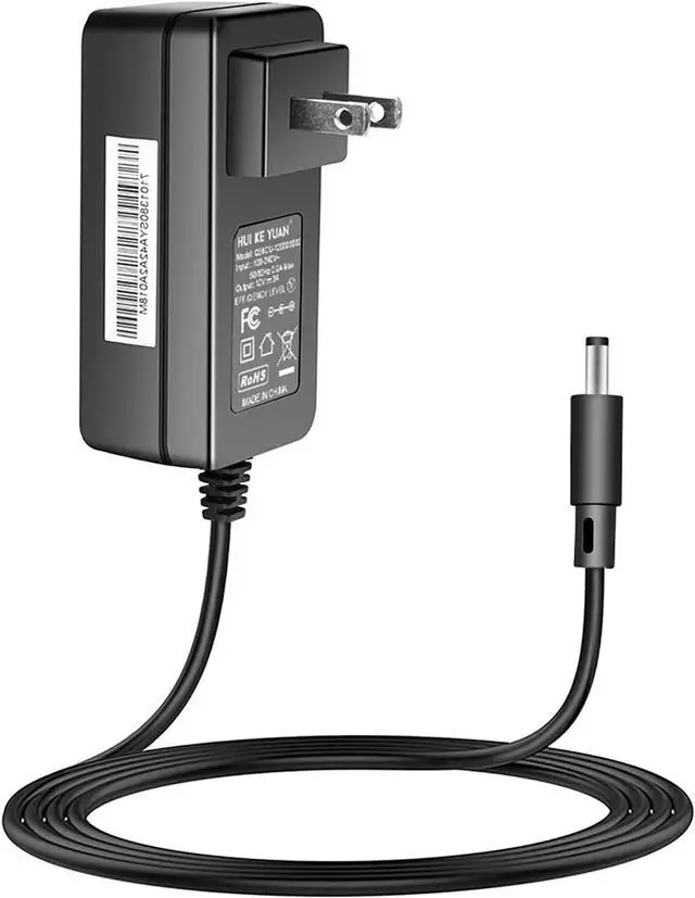 Main image of HKY 12V AC/DC Adapter Compatible with AeroGarden Harvest Elite Slim 360 100690-BLK 100691 100692-BLK 100693-PPL 100694-BLK 100695-PPL Indoor Garden LED Grow Light Power Supply