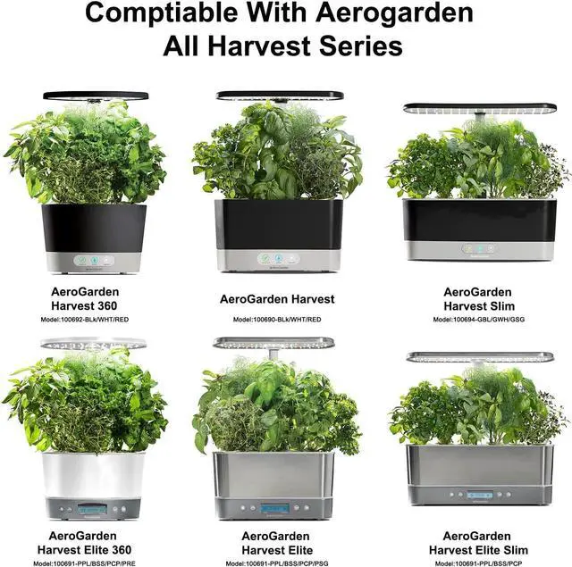 Alt view image 3 of 6 - HKY 12V AC/DC Adapter Compatible with AeroGarden Harvest Elite Slim 360 100690-BLK 100691 100692-BLK 100693-PPL 100694-BLK 100695-PPL Indoor Garden LED Grow Light Power Supply