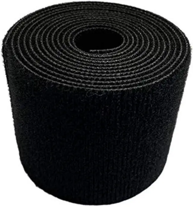 Alt view image 4 of 5 - GGR Supplies Nylon Double Sided Hook and Loop Cable Fastening Tape. (2 in. X 5 Ft, Black)