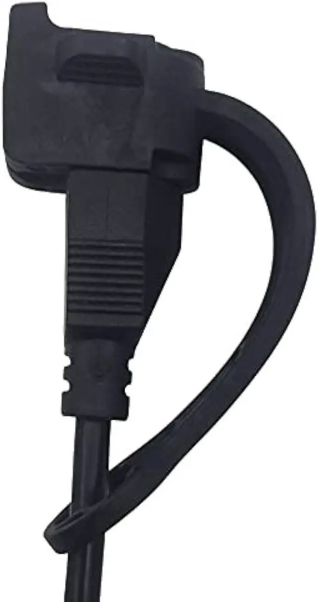 Main image of Prong Shield Outdoor Plug Cover | Weatherproof Extension Cord Plug Cover for Outside | Extension Cord Construction Equipment | Extension Cord End Cover 3-Prong End Cover (5, Black)