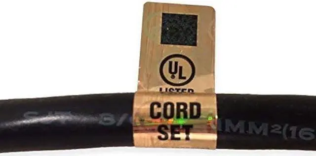 Alt view image 3 of 4 - Ubercords 15 Foot (2 Pack) Power Extension Cord - 16 AWG Power 3 Prong Appliance Extension Cable Cord - 125 Volts, 13 Amps - UL Listed