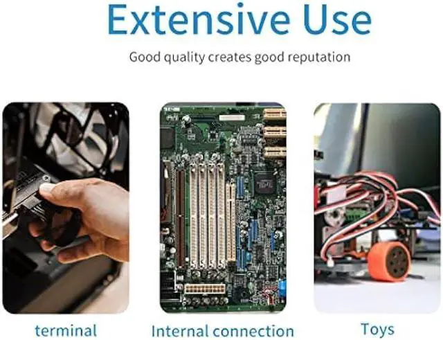 Alt view image 5 of 6 - BNTECHGO 22 Gauge Silicone Ribbon Cable Flexible 3P Black 25 ft Flat Cable 22 AWG Stranded Tinned Copper Wire