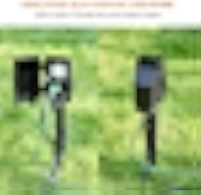 Alt view image 4 of 7 - SURAIELEC Outdoor Power Stake Timer, 24-Hour Mechanical Light Timer, Electrical Power Strip Weatherproof, 6FT Extension Cord Multiple Outlet Plug for Patio Lights, Halloween Decorations, ETL Listed