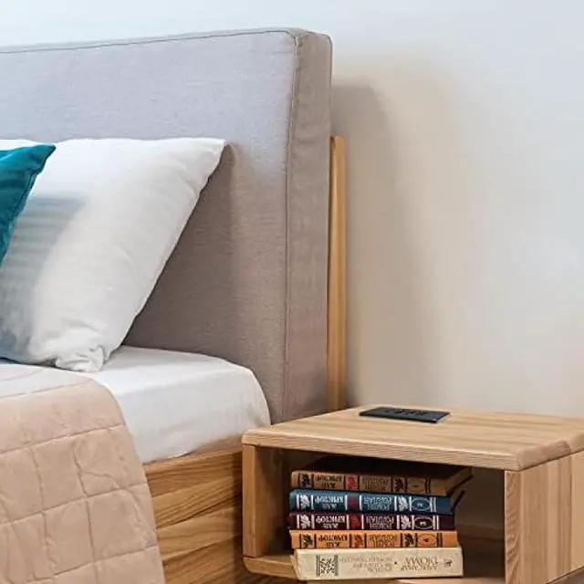 Alt view image 6 of 6 - Powered USB C Hub Socket Recessed USB C Power Strip Outlet with Fast Charge 4 USB Ports 20W Mounted into Bed Desk Table Sofa (Black)