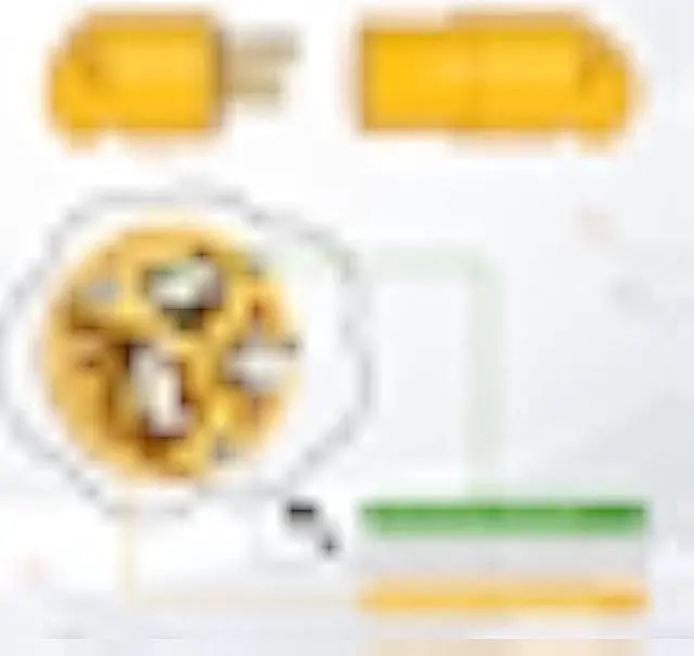Alt view image 5 of 5 - Extension Cord Ends Male and Female Electrical Replacement Plug & Connector NEMA 5-15P & 5-15R 15A 125V Yellow Shell 2Pole 3Wire Straight Blade Plug Grounding Type,UL Listed.5 Set