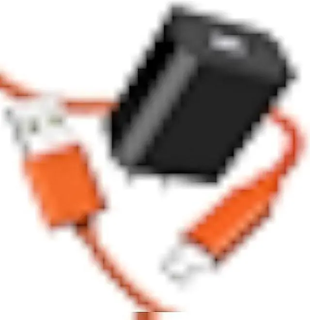 Main image of Wall Charger Charging Cable Power Cord Wire for Ring keypad 2nd gen,Ring Video Doorbell 2/3/3 Plus/4, Doorbell Pro/Plus and Camera Battery & More Replacement Charging Power Cord (3.3ft Orange)