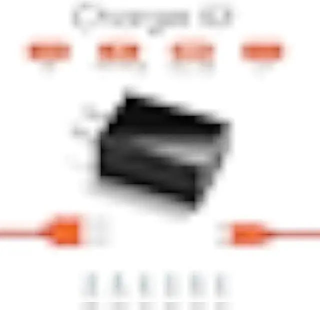 Alt view image 5 of 5 - Wall Charger Charging Cable Power Cord Wire for Ring keypad 2nd gen,Ring Video Doorbell 2/3/3 Plus/4, Doorbell Pro/Plus and Camera Battery & More Replacement Charging Power Cord (3.3ft Orange)