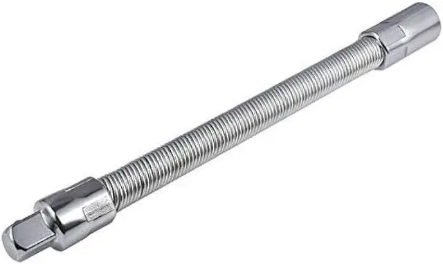 Main image of KATUR Flexible Socket Extension Ratchet, Flexible Extension Bar Set, Bendable Elastic Joint Head Post Connecting Link, Shaft Drive Adapter Bit Holder (1/2 Inch Shank 250mm Length)