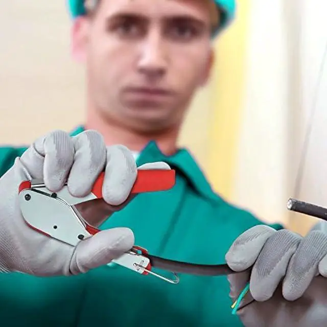 Alt view image 6 of 6 - Coax Cable Crimper, Coaxial Compression Tool Kit Wire Stripper with F RG6 RG59 Connectors (Updated Module)