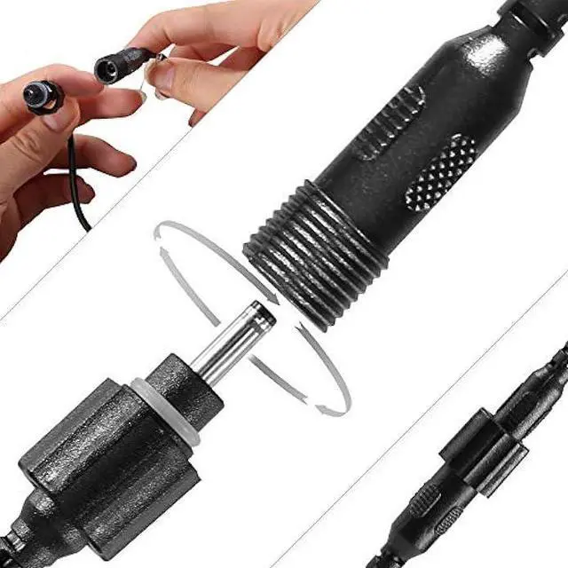 Alt view image 5 of 5 - ALOVECO 2-in-1 Splitter, Extension Wires for 6-in-1 Outdoor Spotlights, Waterproof for DIY Decoration