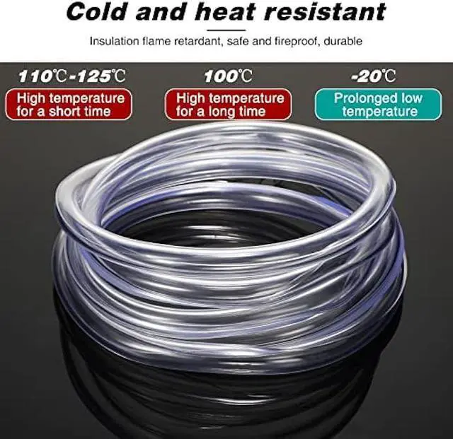 Alt view image 3 of 7 - Cord Protectors Flexible PVC Cable Cover Keep Cats from Chewing Cords, Dog Cord Protector Clear Electrical Wire Protector Tubing Cable Sleeves, Home Office School Supplies (Total 30 Feet)