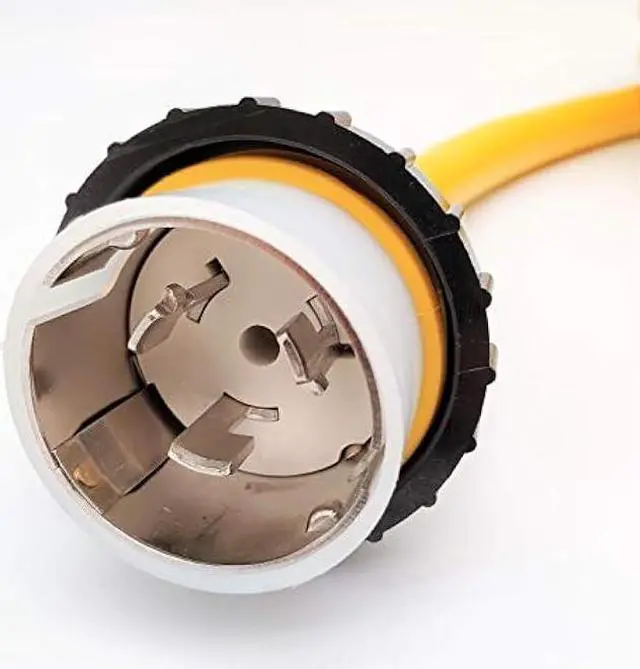 Alt view image 2 of 6 - Parkworld Marine Shore Power Extension Cord 50 AMP SS2-50P to SS2-50R, Marine Shore Power Cord SS2-50 Male to Female 50A 125V/250V (15FT)