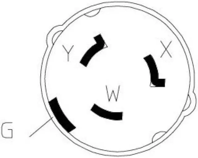 Alt view image 3 of 6 - Parkworld Marine Shore Power Extension Cord 50 AMP SS2-50P to SS2-50R, Marine Shore Power Cord SS2-50 Male to Female 50A 125V/250V (15FT)