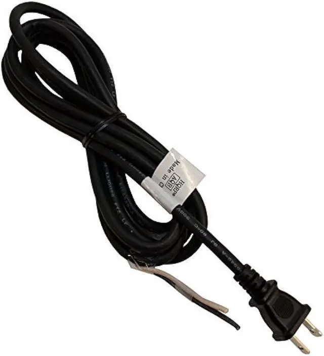 Alt view image 2 of 7 - HQRP AC Power Cord Compatible with Makita 9553NB 9554NB 9557NB 9557PB 9558NB 9558PB 9560CV 9561CV GA4030K Grinder Mains Cable Repair
