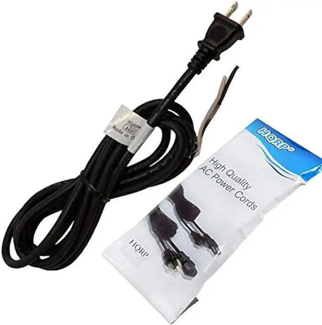 Main image of HQRP AC Power Cord Compatible with Makita 9553NB 9554NB 9557NB 9557PB 9558NB 9558PB 9560CV 9561CV GA4030K Grinder Mains Cable Repair