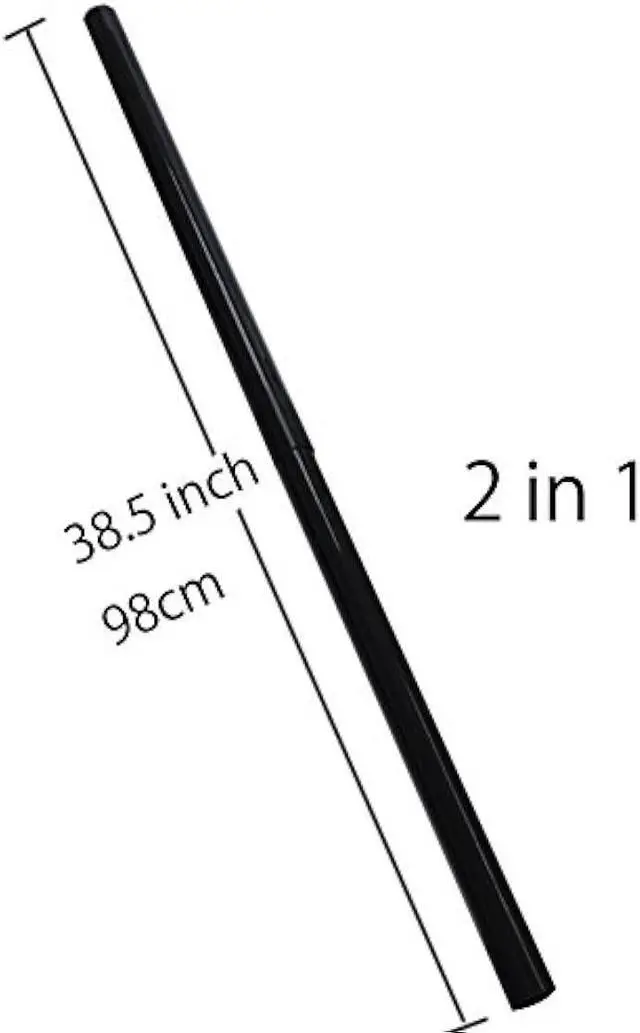 Alt view image 2 of 4 - EZ SPARES 2PCS Universal Plastic Tube 19.6-Inch Extension Wands 1-1/4inch Vacuum Cleaner Accessory 38.5-inch Extension Wand Kit