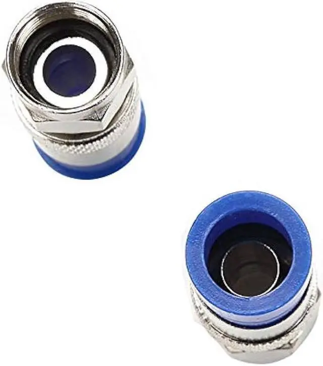 Alt view image 6 of 7 - TLS.eagle Coax Cable Crimping Kit Adjustable Tool Set Coaxial Cable Crimping Tool for RG59 RG6 F BNC RCA with 20 PCS F Compression Connectors