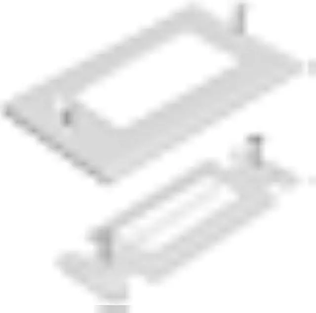 Alt view image 3 of 6 - TOPGREENER 6 Pack Bristled Brush Wall Plate Multimedia Pass-Through Insert for Low Voltage Cables, HDMI Cables, Coaxial Cables, Speaker Wires, Home Theater Systems, Size 1-Gang 4.50 x 2.75, White