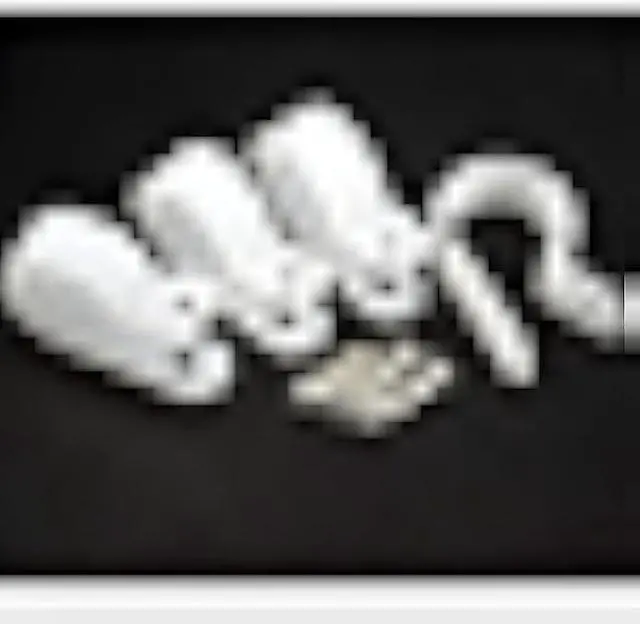 Alt view image 3 of 5 - XINGYHENG 50PCS White Nylon R-Type Cable Clamp Fastener for 19.4mm ( 3/4 ) Dia Wire Tube Plastic Wire Cord Clip Fixer with 50 Pack Screws for Wire Management