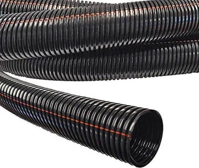 Main image of Electriduct 3/4 UV Rated Flame Retardant Wire Loom Black Nylon Split Tubing Cable Hose - 25 Feet