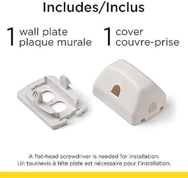 Alt view image 2 of 6 - Safety 1st Outlet Cover with Cord Shortener for Baby Proofing