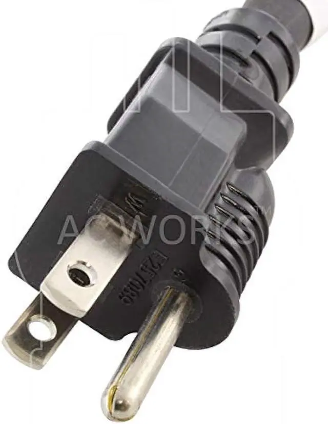 Alt view image 3 of 5 - AC WORKS - 15 to 20Amp 125 Volt T-Blade Adapter (1PK-Flexible)