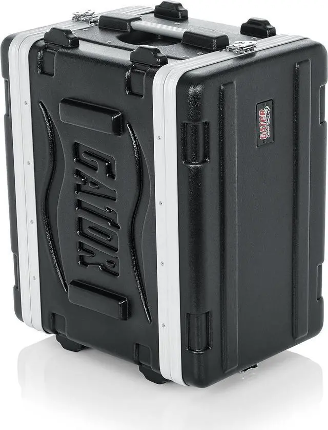 Alt view image 5 of 7 - Gator Cases Lightweight Molded 6U Rack Case with Heavy Duty Latches; Shallow 14.25" depth, 6U (GR-6S)