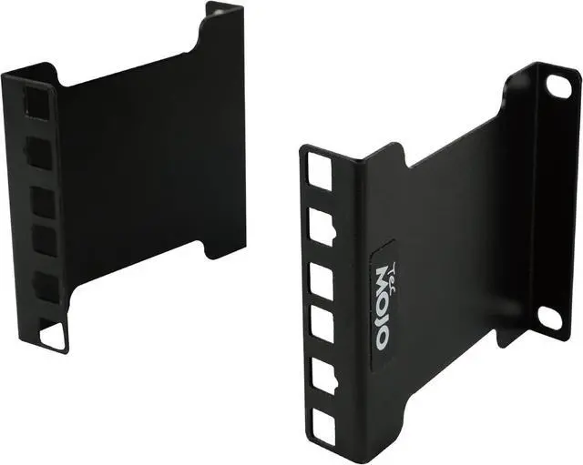 Main image of Server Rack Depth Extender - 2U - 4inch / 10 cm - TAA Compliant - Recessed Rack Adapter - Rack Mount Adapter Kit - Network Rack Extender